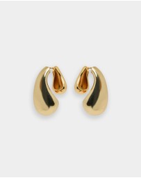 Forcast - Gia Gold Bubble Earrings