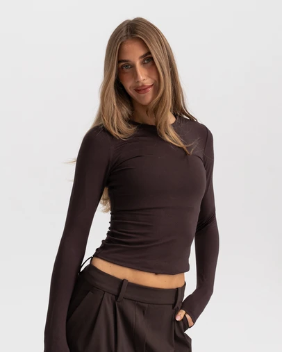 HyperLuxe The Label - Bamboo LS Tee