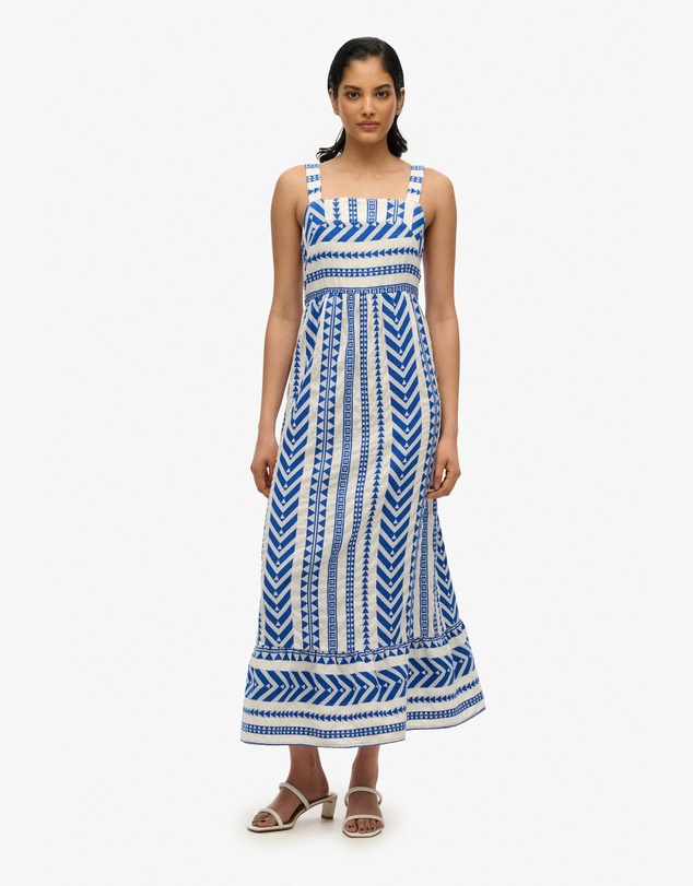 Superdry - Statement Tiered Maxi Dress