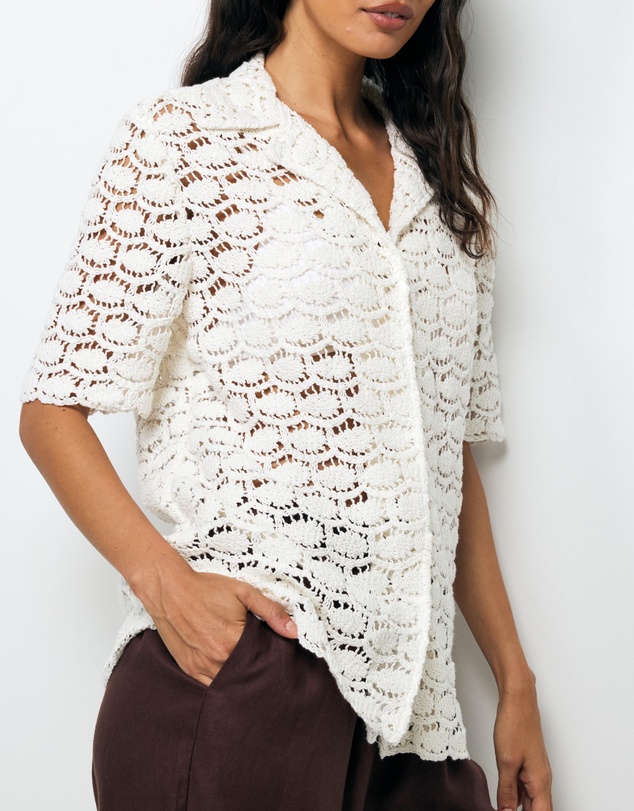 AERE - Tula Crochet Top