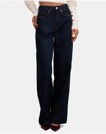 Forever New - Gia High Rise Wide Leg Jeans