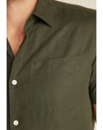 NEXT - Linen Blend Short Sleeve Shirt