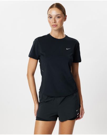 Black & Reflective Silver