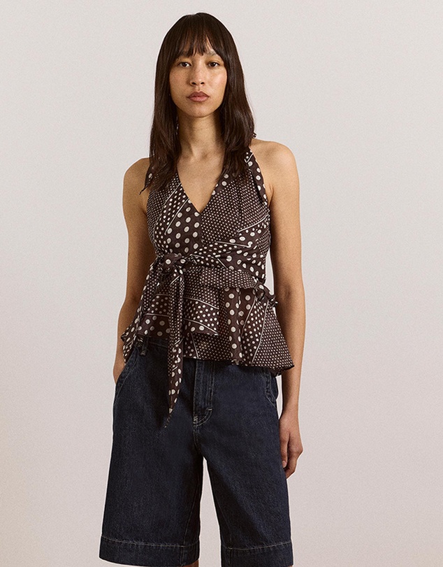Damson Madder - Leandra Halter Cami