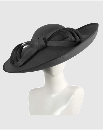 Max Alexander - Black Wide Brim Hat