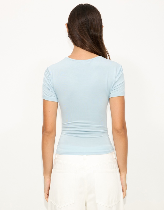 Dazie - Serene Ruched T-Shirt