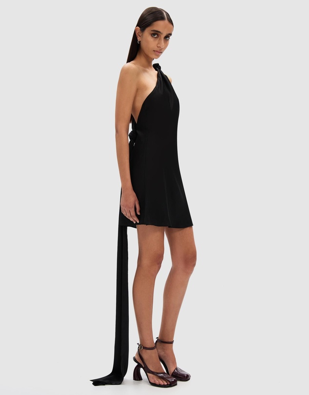 MISHA - Julianna Satin Mini Dress