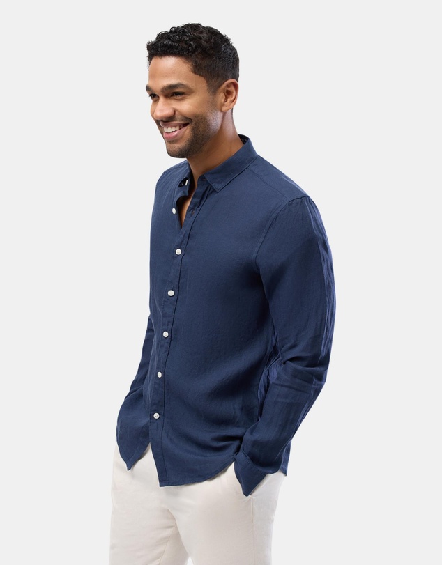 Brooksfield - Casual Linen Shirt