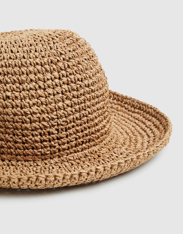 Subtitled - North Straw Bucket Hat