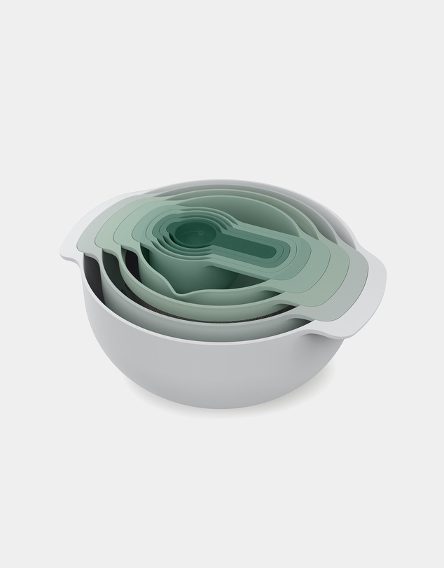 Joseph Joseph - Nest™ 9 Plus Food Preparation Set - Editions (Sage)