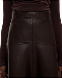 Witchery - Spliced Faux Leather Skirt
