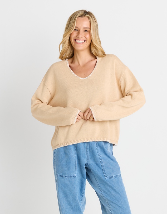 Betty Basics - Ascot Stitch Sweater