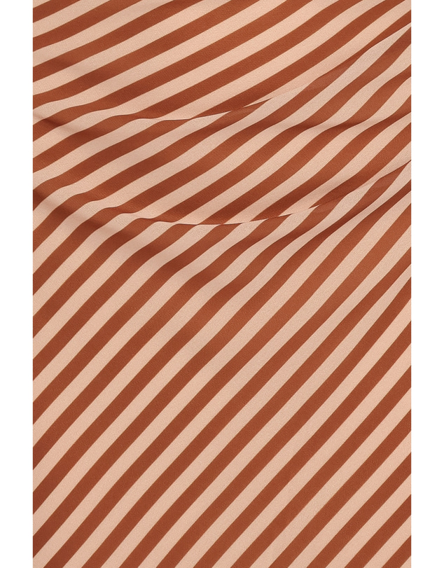 Petal & Pup - Jovita Midi Dress - Brown Stripe