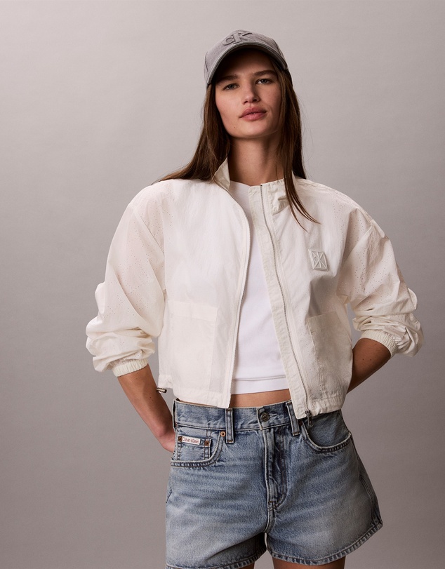 Calvin Klein Jeans - Emblem Logo Perforated Tech Jacket