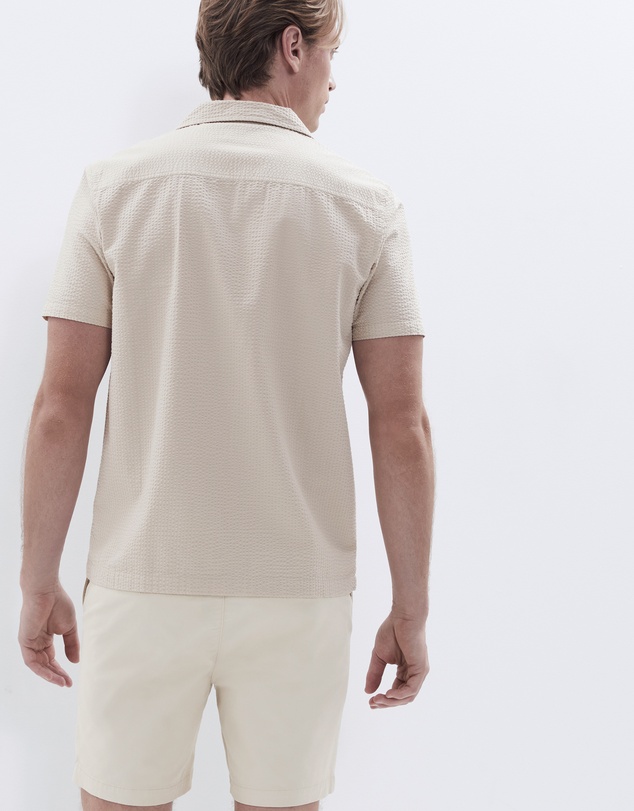 UNISON - Seersucker Regular Fit Shirt