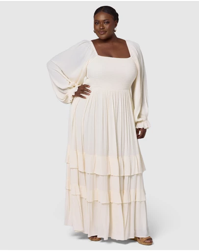 The Poetic Gypsy - Dandelion Drift Maxi Dress