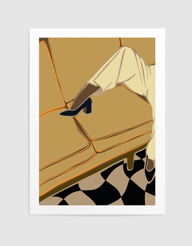 Olive et Oriel - KH Studio - Lucy by Karla Hyman Art Print