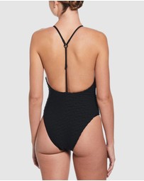 Nike - Swoosh Link Terry Y-Back One Piece Swimsuit