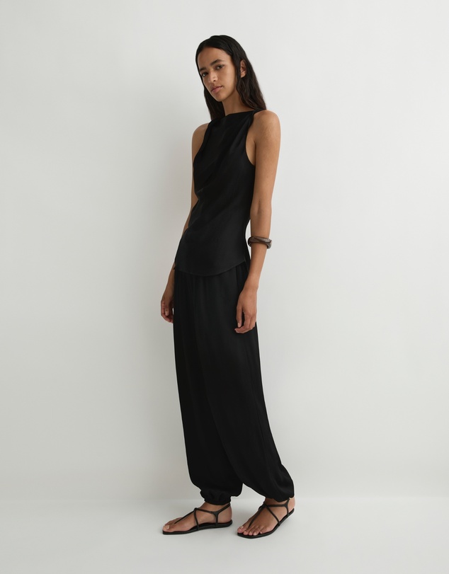 BONDI BORN - Ardea Balloon Pant - Black