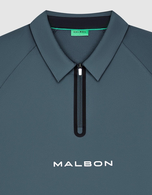Malbon - Performance Zip Raglan Polo
