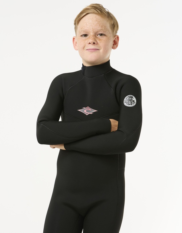 Rip Curl - Kids Dawn Patrol Long Sleeve 2mm Back Zip Spring Suit Wetsuit