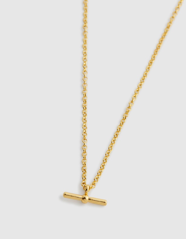 Oxford - Tiera T-Bar Pendant Necklace