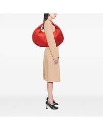 Pre-Loved by Azura Reborn - Pre-Loved Large Nappa Intrecciato Belly Hobo