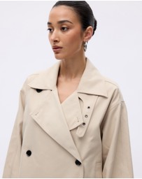 Minima Esenciales - Eleni Cocoon Trench Coat
