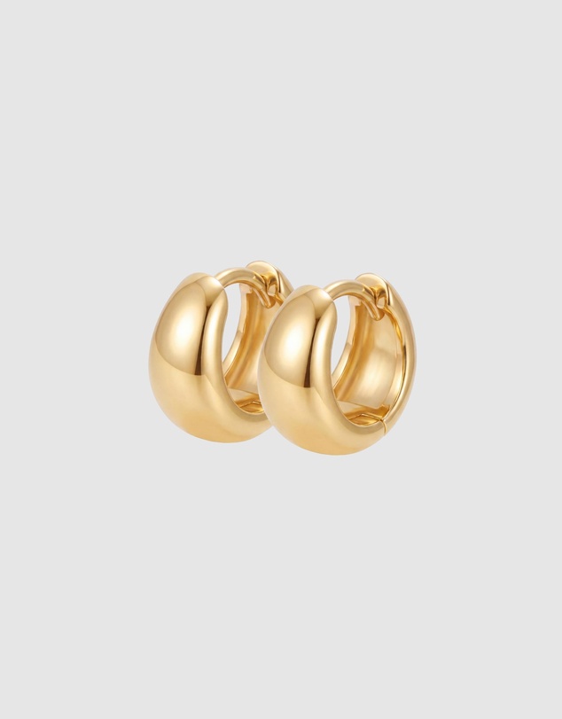 HOUSE OF SLANI - Classic Gold Selene Hoops