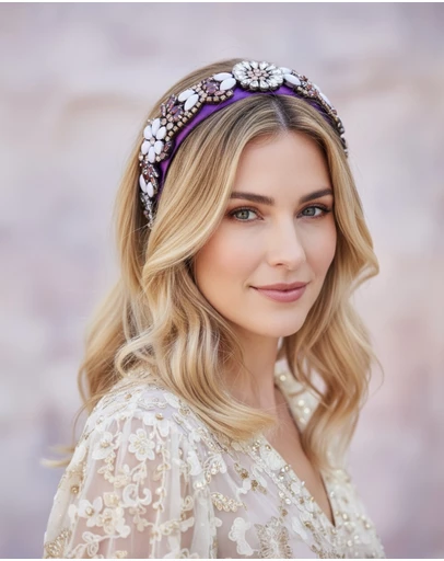 Mossée - Amelia Mixed Stone Headband