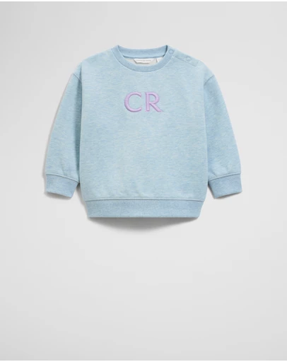 Country Road - Oversized Australian Cotton Cr Logo Sweat