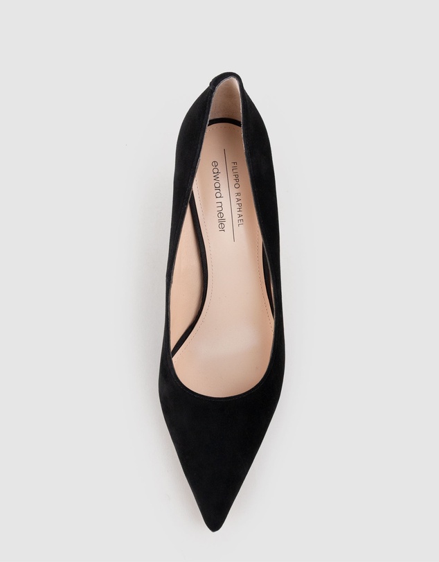 Edward Meller - BRYNLEY85 Block Heel Pointed Pump