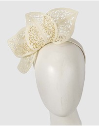 Max Alexander - Laser-Cut Leaf Fascinator