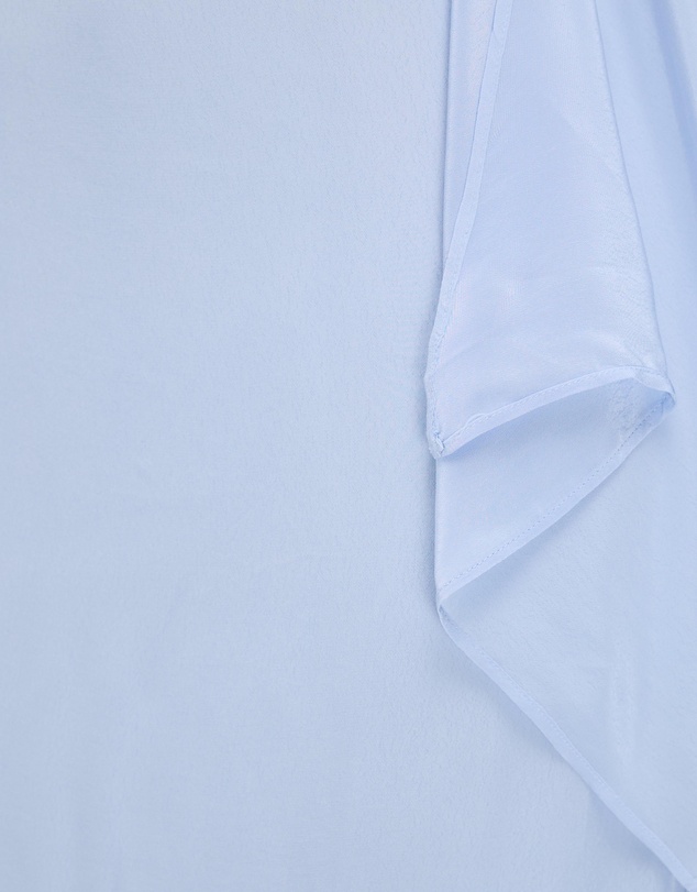 Minima Esenciales - Hallie Sheer Viscose Draped Maxi Dress