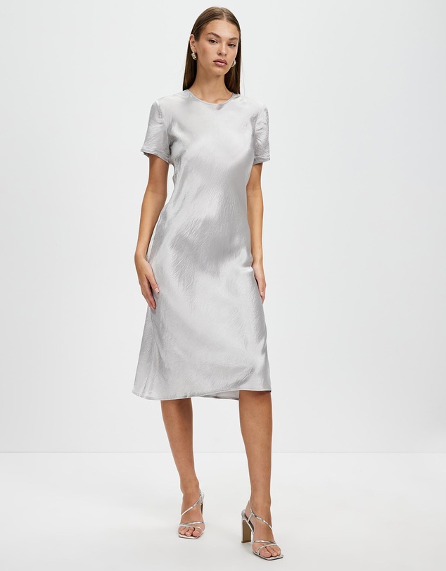 Third Form - Crush Bias Tee Midi Dress