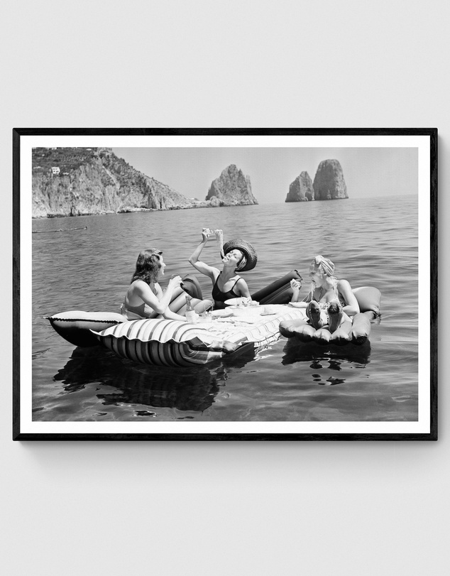 Inka Arthouse - Ladies & Pasta Art Print
