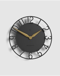 Newgate - Newgate Time Traveller Wall Clock-Grey