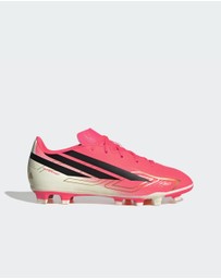 adidas Performance - F50 HYPERFAST CLUB Firm Ground / Multi Ground Foot Football Ball Boots Kids