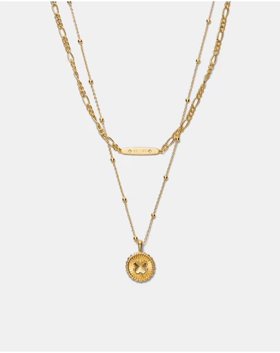 MIMCO - Lucky Coin Duo Necklace