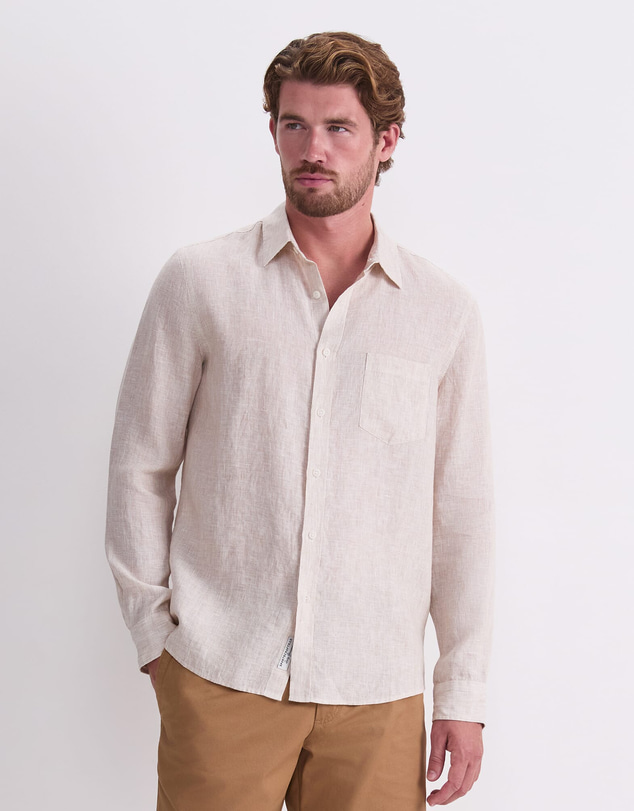 Sportscraft - Vinnie Long Sleeve Linen Shirt