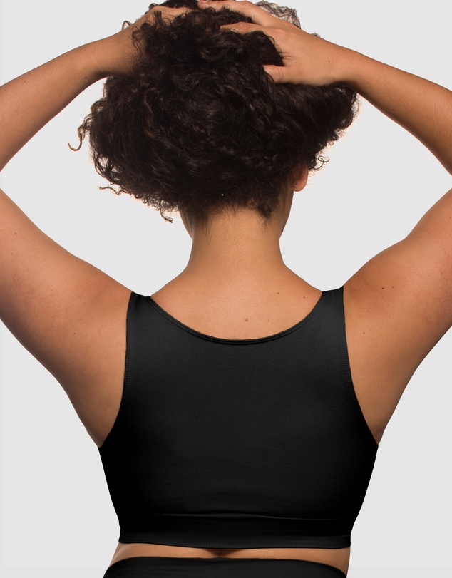 B Free Intimate Apparel - High Back Pull On Crop Top (C-D-DD-E-F-G-H) Cup