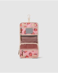Crywolf - HANGING TOILETRY BAG Strawberry Splash