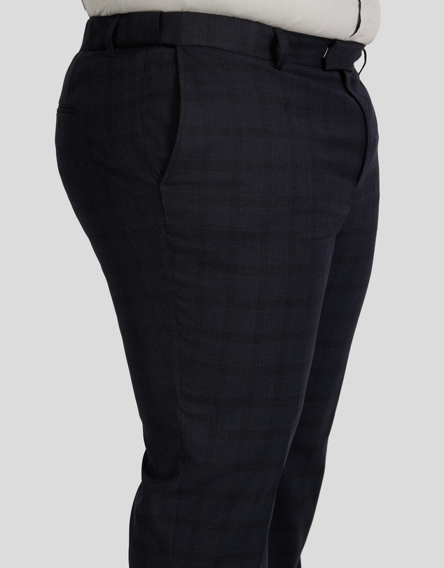 Johnny Bigg - Henry Check Stretch Dress Pant