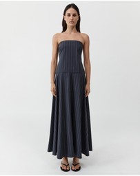 St. Agni - Strapless Rouleau Dress