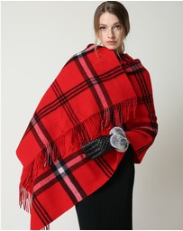 Ozwear Connection Uggs - Ugg 100% Australian Merino Wool Reversible Wrap Red
