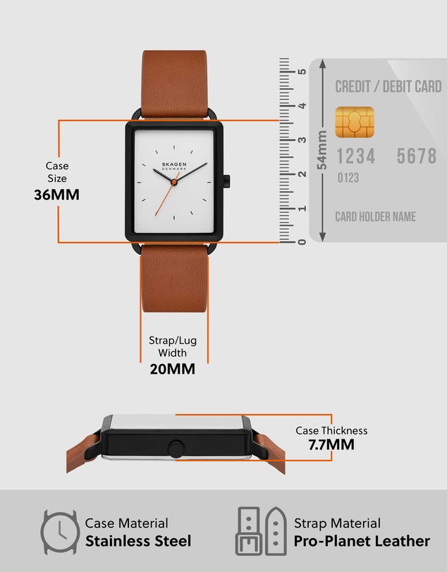 Skagen - Hagen Brown Analogue Watch