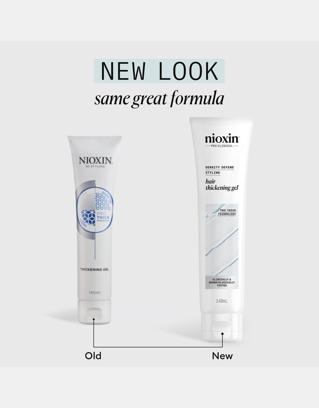 Nioxin - Nioxin Density Defend Hair Thickening Gel - Thickening Gel For Volumizing Hair, 140ml