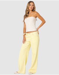 EDIKTED - Albina Textured Tube Top
