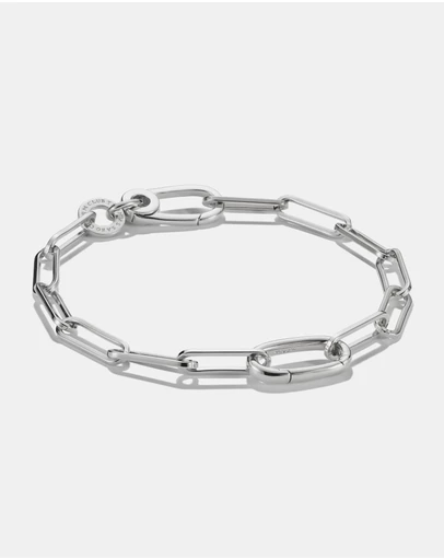 THOMAS SABO - THOMAS SABO Connect Charm bracelet paperclip Silver