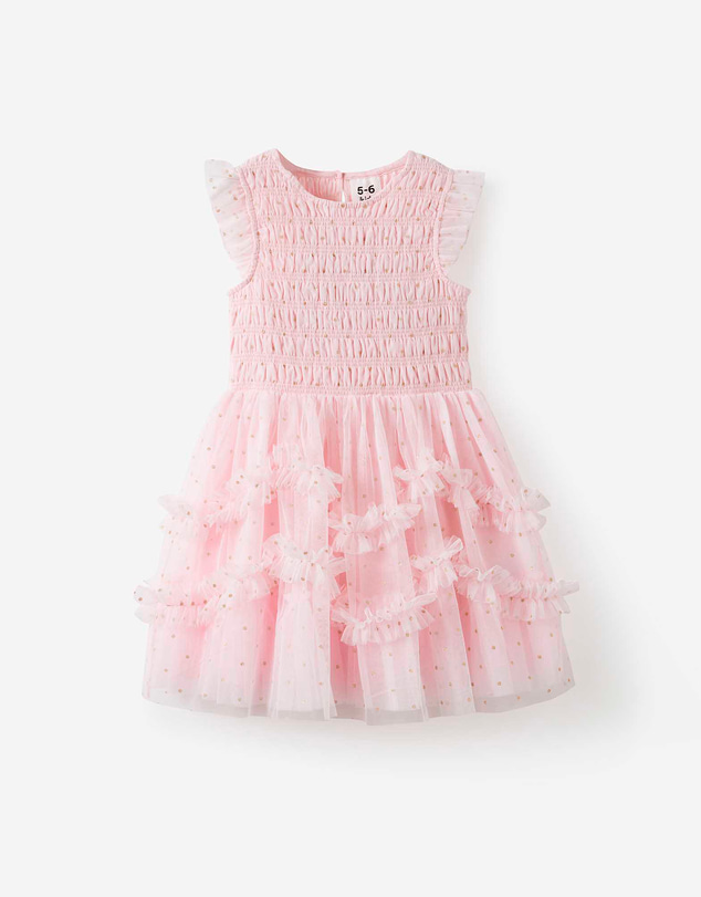 Cotton On Kids - Sleeveless Shirred Dress Up Dress